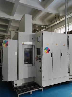 双主轴五轴卧式加工中心